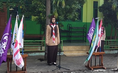 SEMARAK HUT PRAMUKA KE-65, MTs NURUL HIDAYAH dan SMAS NURUL HIDAYAH LAKSANAKAN APEL BERSAMA