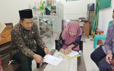MTs NURUL HIDAYAH JALIN MoU DENGAN KUA KECAMATAN KADEMANGAN